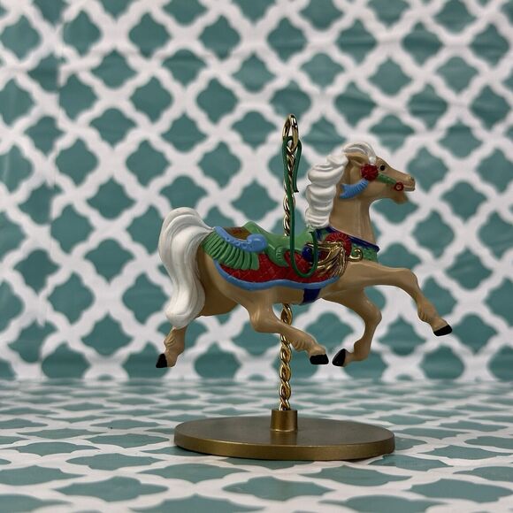 Hallmark Carousel Horse series Christmas Ornament Star And Ginger‎  2/4 1989 - Picture 11 of 16